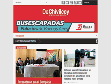 Tablet Screenshot of dechivilcoy.com.ar
